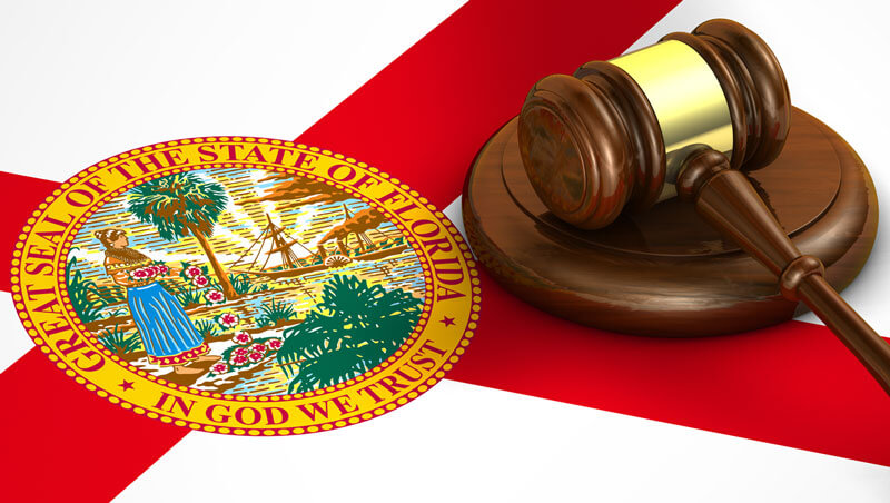 State Seal and Gavel Video Overlay